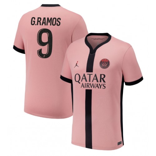 Dres Paris Saint-Germain Goncalo Ramos #9 Rezervni 2024-25 Kratak Rukav